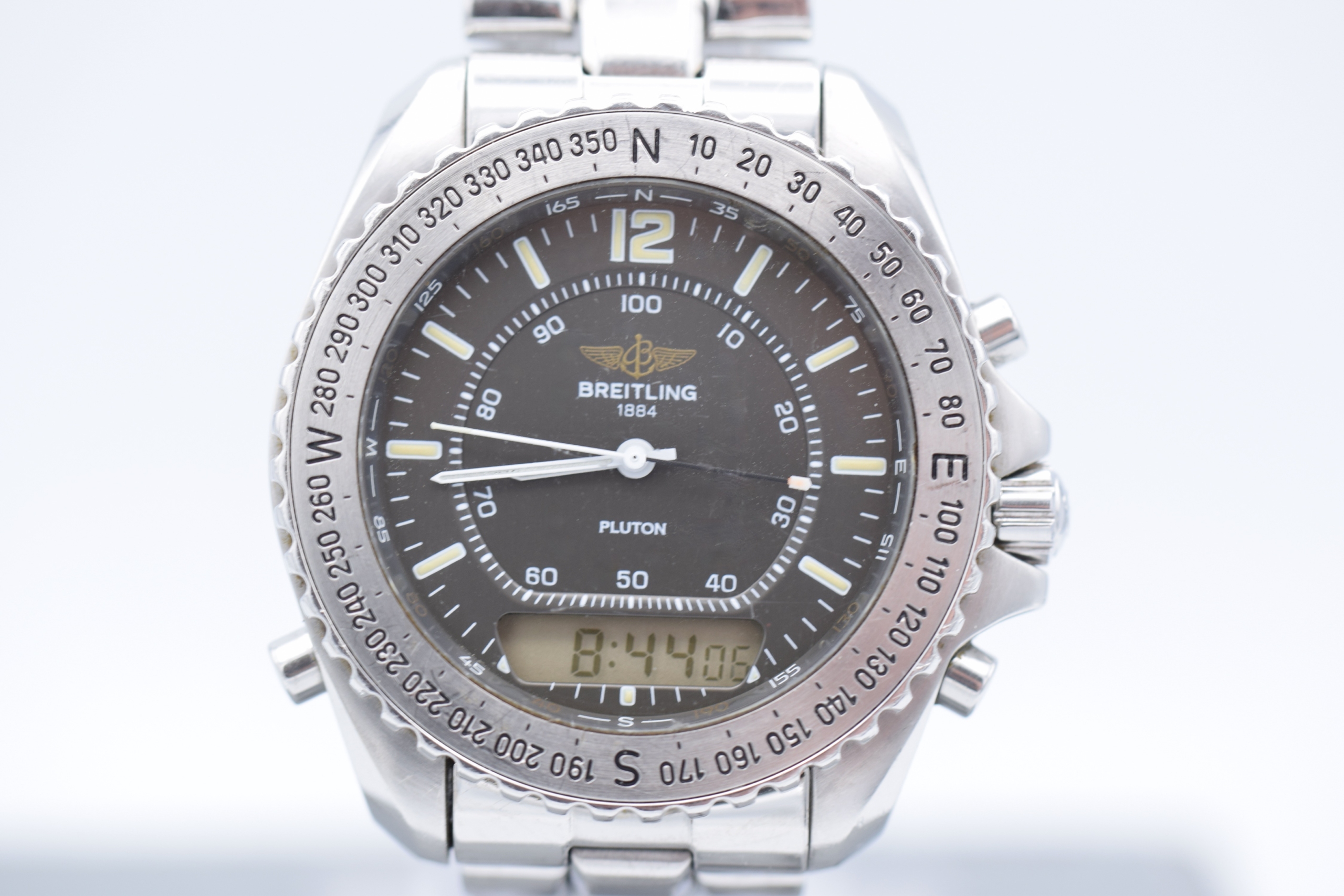 Breitling Pluton A51038 Stainless Steel 41mm TE Watches